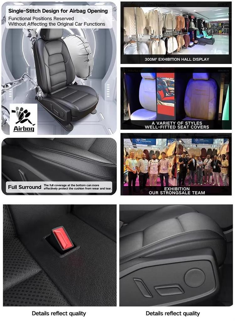 Toyota Camry Universal Leather Car Seat Covers for All Seasons.