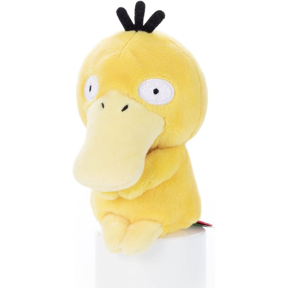 Pokemon Choccoree Psyduck Plush Toy 12cm Height Soft Stuffed Animal