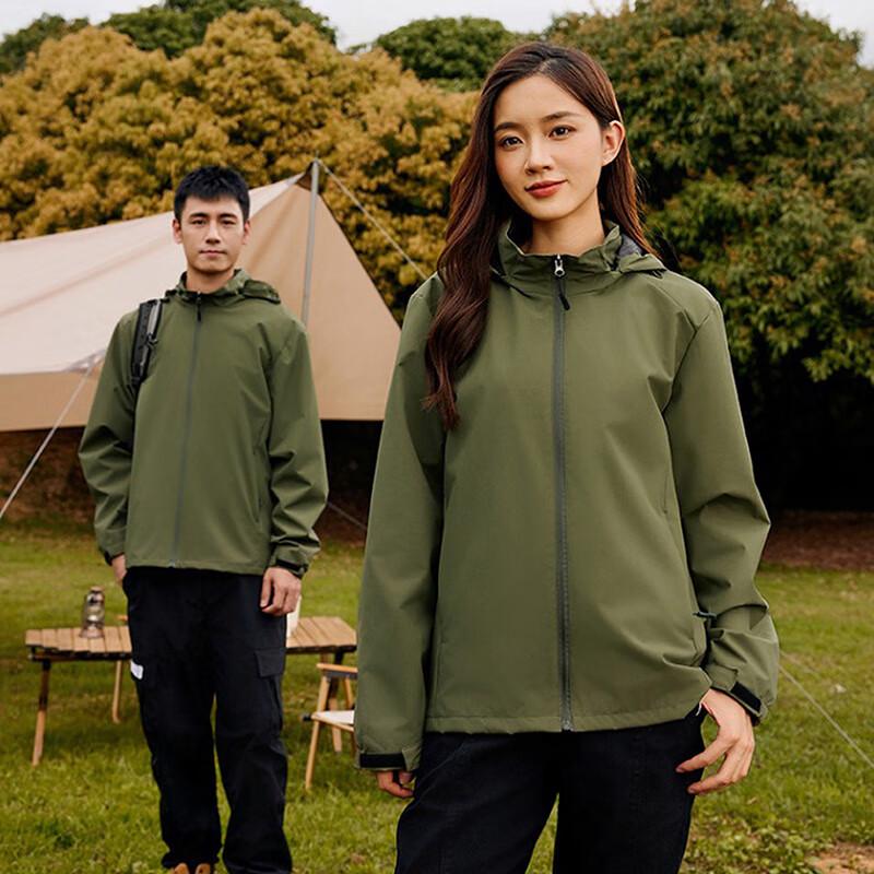 TDY Unisex Outdoor Waterproof Breathable Windbreaker Jacket TD-D20