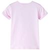 T-shirt pour enfants rose pâle 92/104/116/128/140