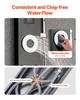 Shower Panel Tower System Stainless Steel Column Rainfall Head Massage Jet