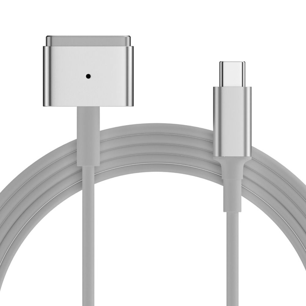 

Magenetic PD Charging Cable Indicator Light 1.8M USB Type-C to Magsaf 1 2 Zinc Alloy 100W Charging Cord for Macbook Air Pro