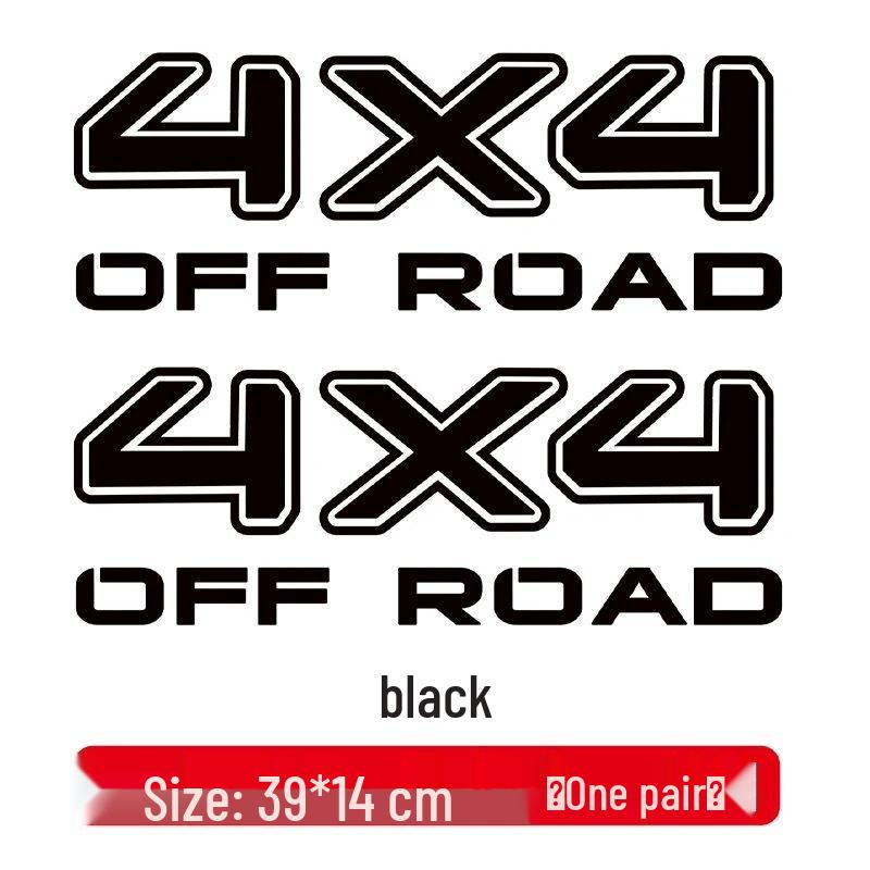 

Raptor Tundra 4X4 Off-road Car Stickers and Decals for Pickup Trucks