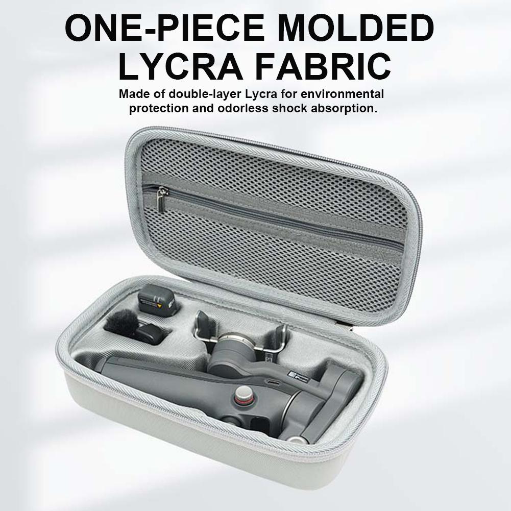 Portable Storage Bag Shockproof Hard Shell Storage Bag Anti-Scratch Camera Protective Case for DJI Osmo Mobile 7/7P Accessories