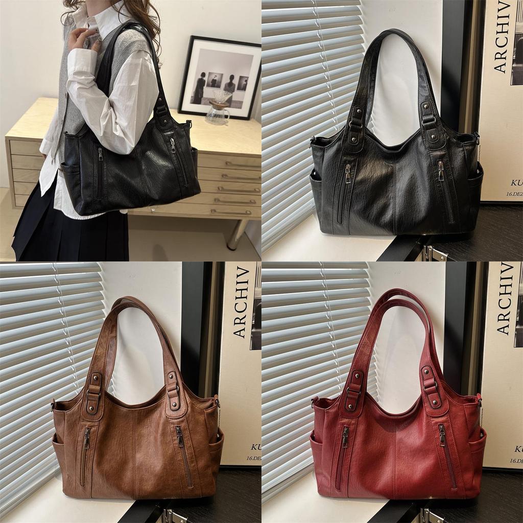 Tote Bag Large Capacity For Women With Special Material And Retro Style For Daily Use