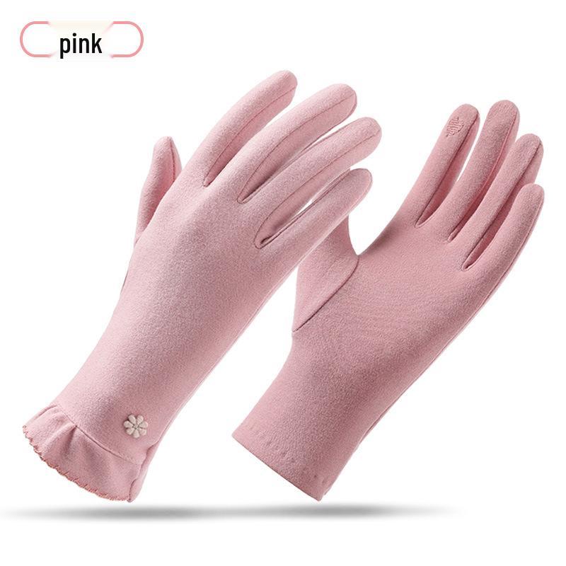 Women's Windproof Touchscreen Winter Cycling Gloves for Cold Protection