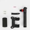 Mini Bicycle Air Pump 100PSI with Snap-on Nozzle Dual Presta Schrader Valve Ultra Compact for Road and Mountain Bike Maintenance