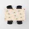Bright Floral Tablecloth Set for Dining Room Decoration 100% Cotton Printing Home Textile with Food Motif and Happy Faces Design