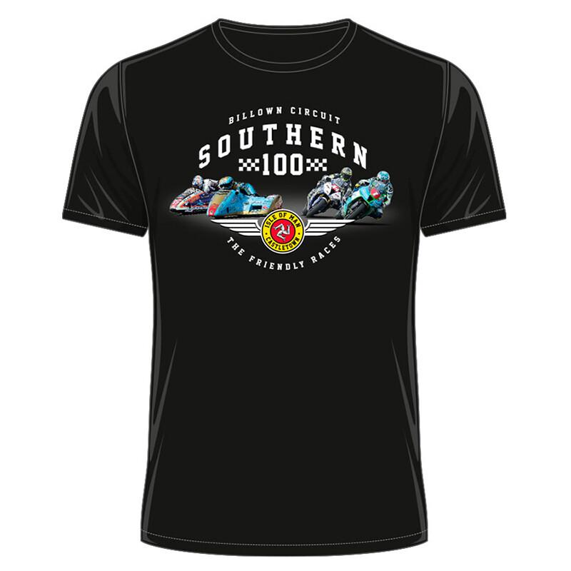 Official Southern 100 Heather T Shirt S100B S
