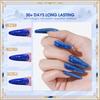 Rosalind 10PCS Gel Nail Polish Set 6ml Pure Color Gel Nail Polish Top Coat UV LED Light Nail Sup.