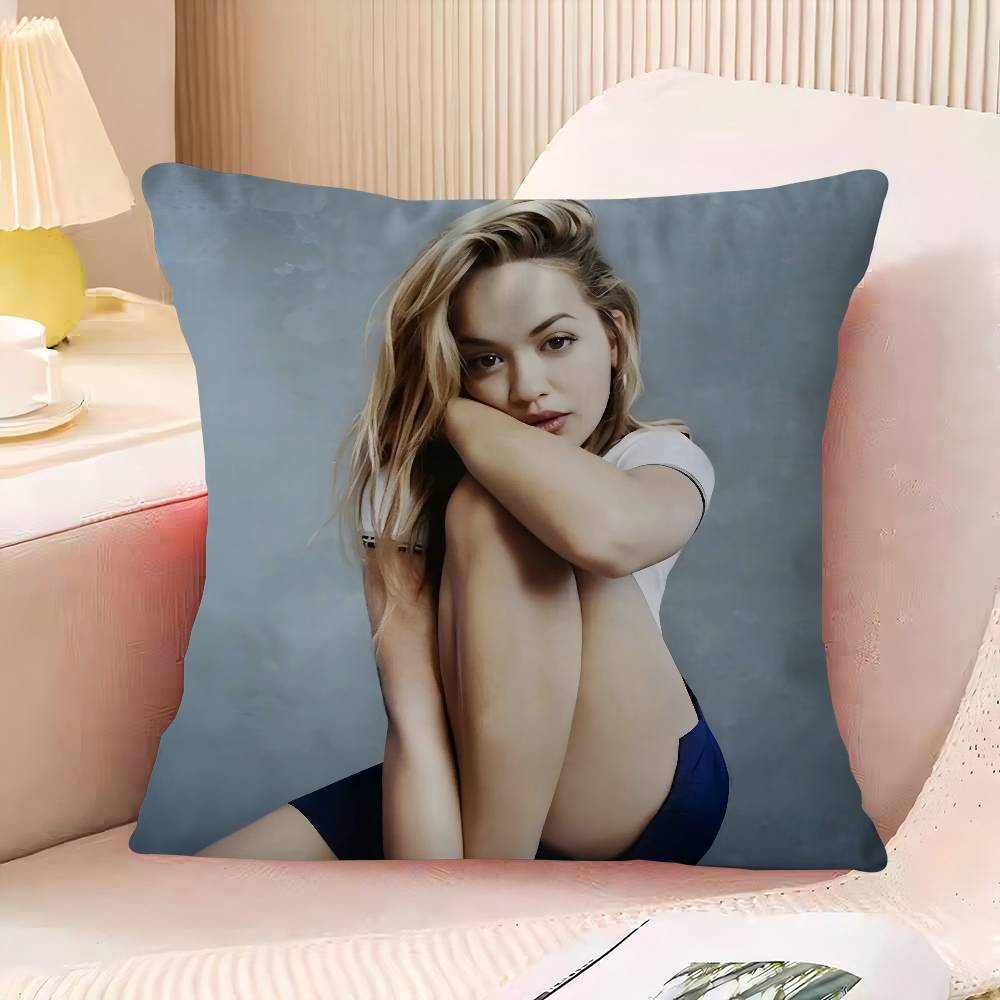 R-Rita O-Ora Pillowcase Toon Gift Cushion Cover Bedroom Home Sofa Chair Seat Decor Pillow Case