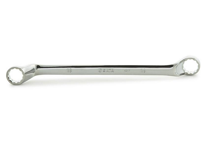 SATA High Neck Full Polish Double Hex Wrench - Offset Ring Spanner 42301-42304