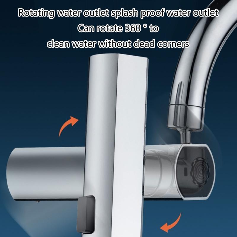 Verbesserter Wasserhahn-Belüfter Einstellbar Spülbecken-Belüfter Küchenarmatur Sprühkopf Wasserhahn-Aufsatz Geeignet für Küche