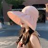 Summer Double-sided Can Wear Sunshade Sunscreen Breathable Large Brim Bucket Hat Women