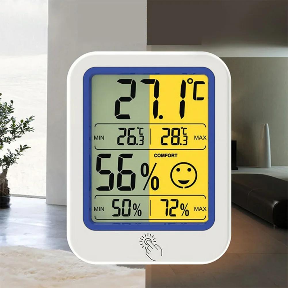 

Accurate Digital Thermometer and Hygrometer with Comfort Icons for Home and Office Indoor Environment Monitoring China Mainland