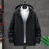 Men's 2021 Winter Fleece-Lined Waterproof Windproof Jacket for Cold Weather