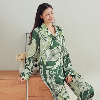 Autumn Sleepwear, Women's Sleeved Pants Suit, Home Clothes Can Be Worn Outside Pajamas