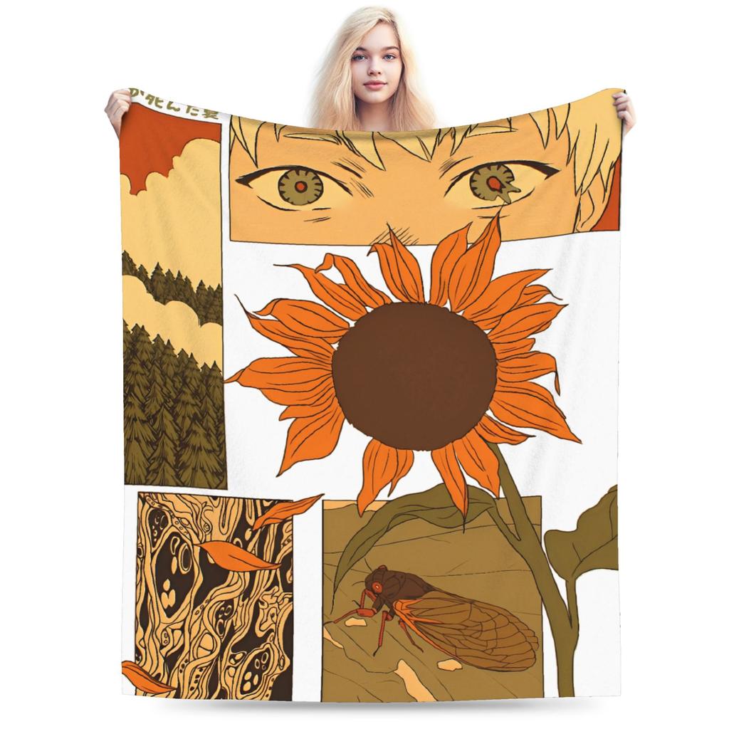 The Summer Hikaru Died Blankets Quality Warm Soft Throw Blanket Spring Boy Girl Living Room Funny Bedspread