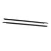 Pair of Car Door Window Weatherstrip 55399123AG Noise Insulation Window Sealing Strip Moulding Trim Black