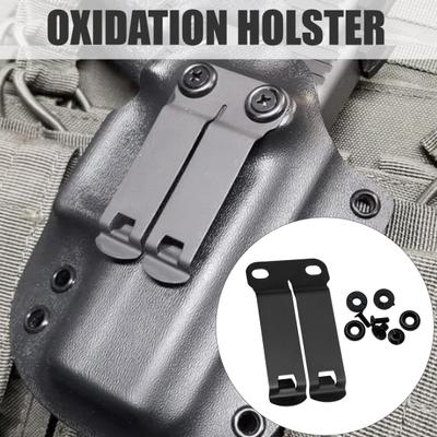 DCC Monoblock Holster Gürtelclip mit Befestigungsschrauben Heavy Duty Metall Verdecktes Tragen Holster Clip Scheide Verschluss Befestigungszubehör