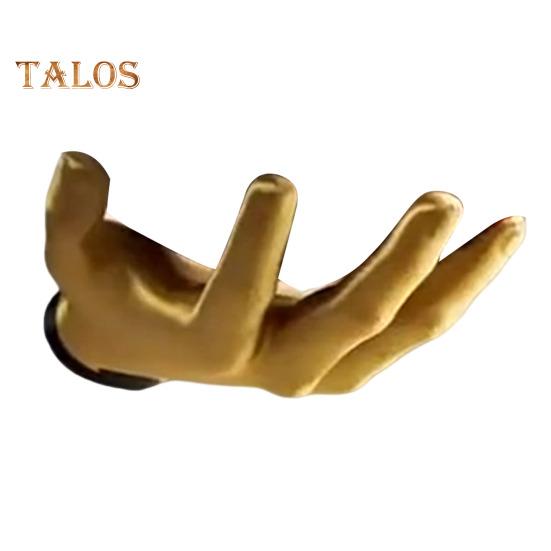 

Настенный держатель для футбольных мячей, простая установка, многоцелевая стойка для демонстрации баскетбольных, футбольных, волейбольных мячей в форме руки золотистый