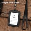 Card Holder Office Business Credit Card Holder With Neck Lanyard Badge Card Case Name ID Card Cover