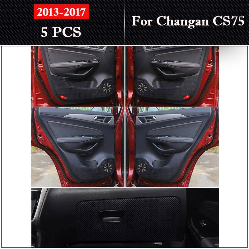 For Changan CS75 2013-2026 Car Door Anti Kick Pad Glove Box Protection Stickers Anti dirty Scratch Resistant Film Interior Decor