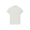 Li Ning CBA Professional Basketball Series Logo Einfarbig Kurzarm Poloshirt Herren Poloshirts Weiß APLR209-2