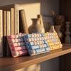 26 Key Decompression Button Toy Cute Design Keyboard Keychain  Accessories Gift