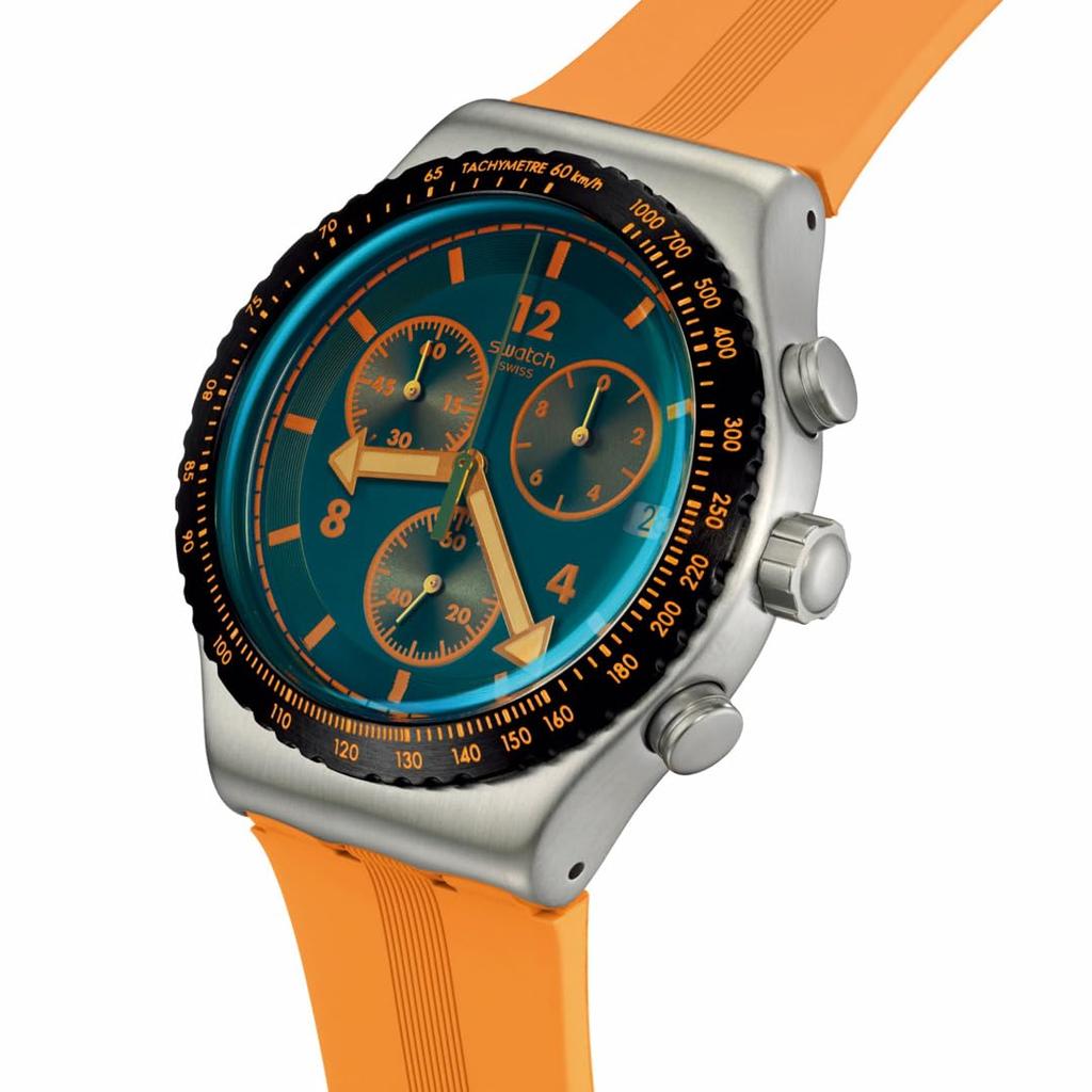 Watch TANGERINE TIGER YVS529 Orange [Swatch] Men's