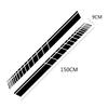 2pcs Car Side Skirt Sticker Long Stripe Auto Vinyl Film Wrap Stickers Tuning Universal Shelter Scratches DIY Car Accessories