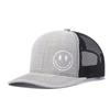 Outdoor Breathable Baseball Cap With Embroidered Smile Face For Casual Summer Wear