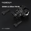 Gomexus Double Handle with Compatible with Shimano and Daiwa Baitcasting Scorpion Zillion TW for Sea and Large Freshwater Fishing for Daiwa and