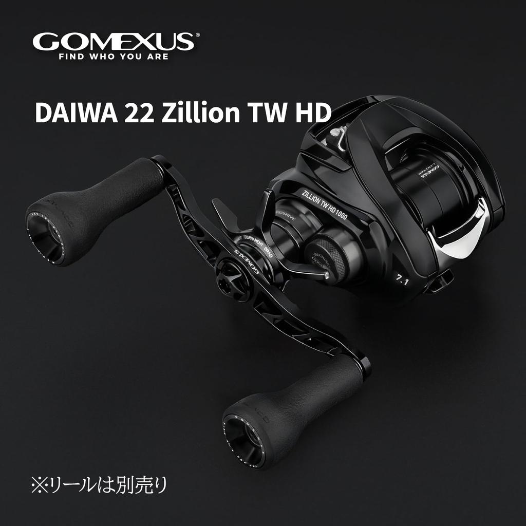 Gomexus Double Handle with Compatible with Shimano and Daiwa Baitcasting Scorpion Zillion TW for Sea and Large Freshwater Fishing for Daiwa and