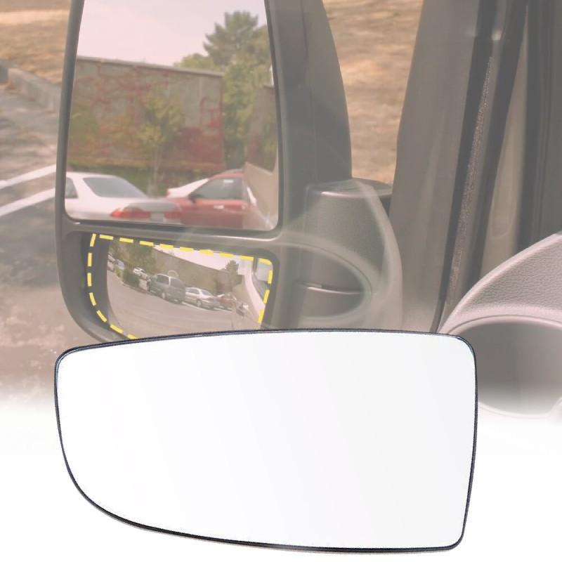 Premium White Mirror Reflector Glass Heated For Ford Transit Mk8 V363 Left Right