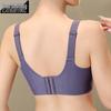 Wirefree Large Bust Minimizer Bra - Women's Anti-Sagging Seamless Support with Fixed Cup