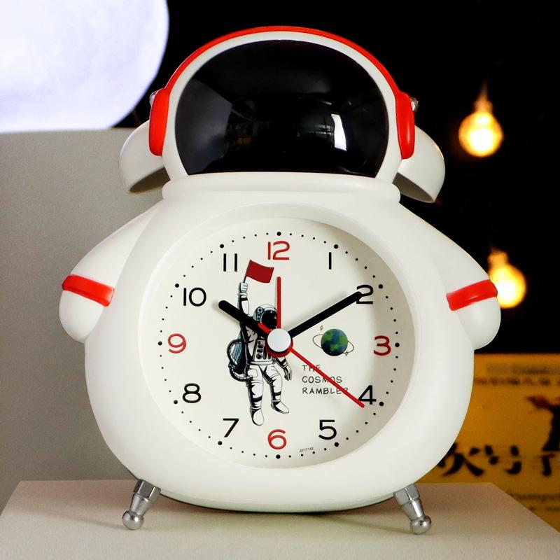 Astronaut, Astronaut, Child, Boy, Student-specific Clock, Table-style Small Ornaments, Dormitory Desktop Clock Decoration