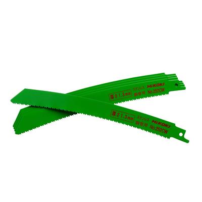 HiKOKI Serra Sabre Curva Serra Alternativa 252CW Comprimento Pacote de Lâmina, Lâmina, Não. (Total 200mm), 5, 0033-4743