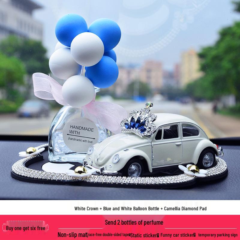 Elegant Car Interior Decor: Stylish Lady Dashboard Ornaments