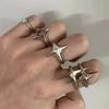 Baroque Rings Set Vintage Irregular Elegant Geometric Pearl Metal Finger Ring Sets Trendy Jewelry for Women 2026 New Accessories