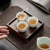 Ru Kiln Ceramic Tea Set with Gaiwan and 8 Teacups