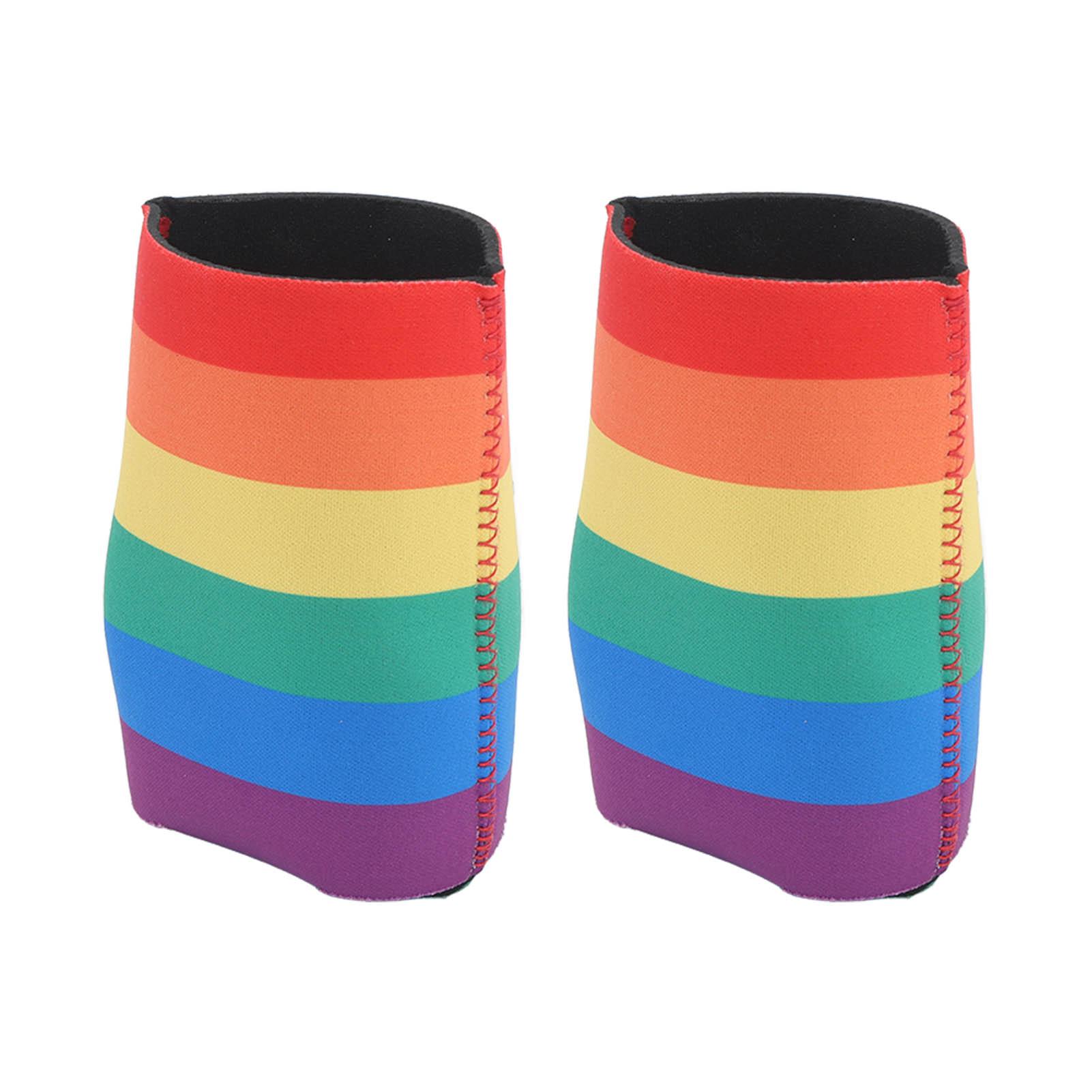 

2 шт. Изолированные неопреновые чехлы для банок, тонкие охладители для пивных банок, чехлы для напитков, многоразовые крышки для стаканов для пивных и газированных банок