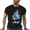 Diving Kingfisher Tshirt No Iron Casual Short Sleeve Top