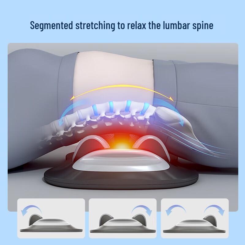 CHIGO Lumbar Spine Massager with Heat Therapy