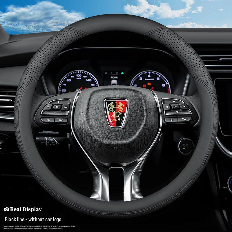 Roewe Genuine Leather Steering Wheel Cover for RX5, RX5 Plus, RX5 Max, i5, eI6, RX3, 350, 360, 550, 750