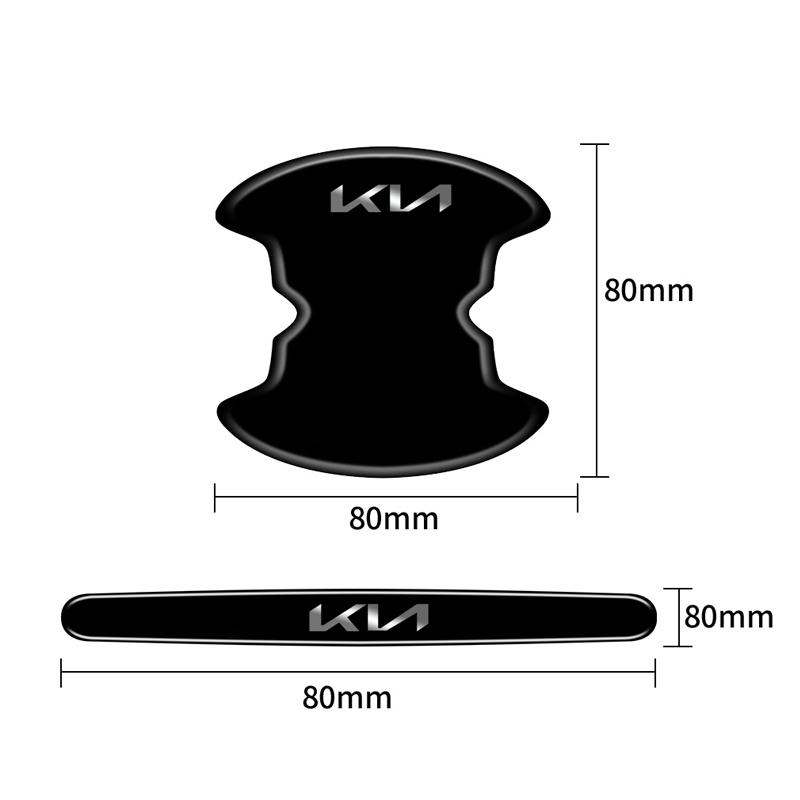 Car Door Bowl Handle Protector Film Sticker Accessories For Kia GT-Line Sportage Ceed Rio Picanto Sorento Soul Cerato Venga Fort