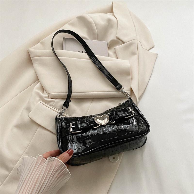 

Trendy Minimalist Small Square Bag In Classic Black Silver Gold Red White For Everyday Use чёрный