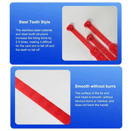 10 buc. Lanțuri reutilizabile pentru cauciucuri de zăpadă pentru mașină, camion, lanțuri de urgență anti-alunecare, potrivire universală, reglabile, lanțuri antiderapante pentru biciclete