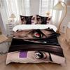 3Pcs Eyes Soul Bedding Set Soft Fabric Duvet Cover Pillowcases Home Xmas Halloween Gift 1 Duvet Cover 2 Pillowcase S1429