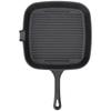 Grill Pan Nonstick Design Heat Resistant Handle Fast Heat Conduction Iron Stripe Frying Steak Skillet for Home Kitchen